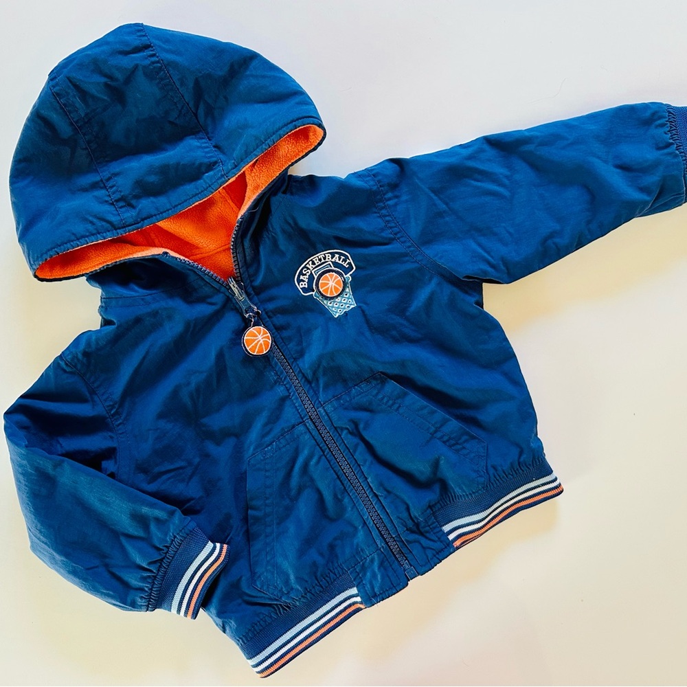Y2K vintage reversible basketball jacket